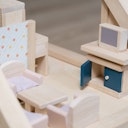 Vorschaubild Wohnzimmer Puppenhaus Zubehör ab 3 Jahren
