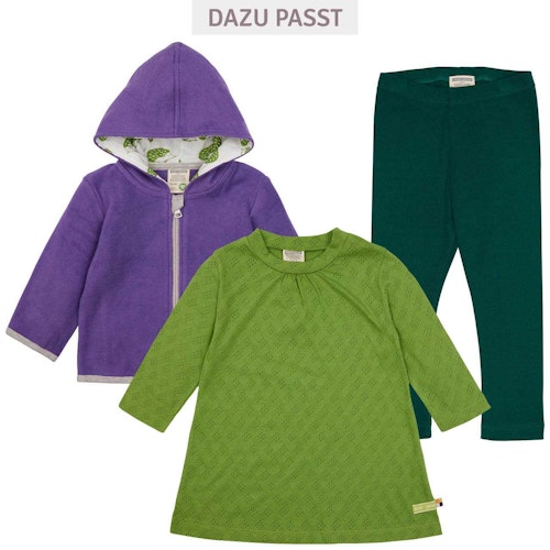 Kuschelige Jacke Baumwoll-Fleece