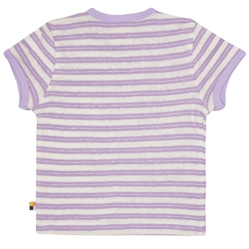 Leichtes Leinen Shirt kurzarm Streifen