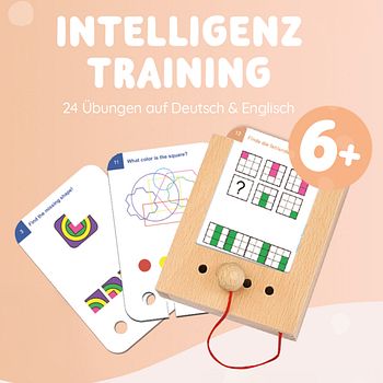 Kartensatz Intelligenz Training ab 6 Jahren (ohne Lochkasten)
