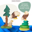 Vorschaubild Seeadler klein Holzfigur 4 cm