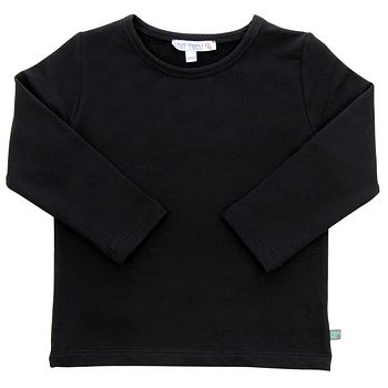 Thermo Langarmshirt mit Luftkammern schwarz