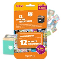 Tigerticket – 12 Monate Zugang zu tigertones