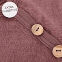 Vorschaubild Babypullover Wollplüsch mit seitlichen Knöpfen