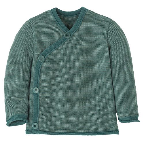 Strickjacke Disana Wickel langarm Schurwolle