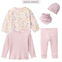 Vorschaubild Edle Ripp Leggings rosa