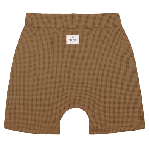 Leichte Shorts in Waffeloptik