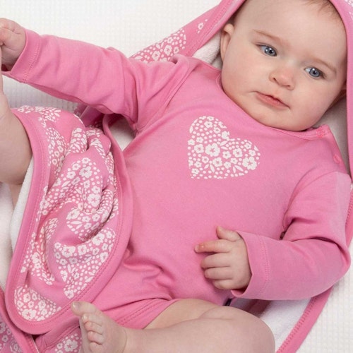 Herz Babybody langarm