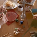 Vorschaubild Holz Ornamente Weihnachtsbaumschmuck Winter Sparkles