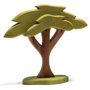 Ostheimer Steppenbaum mit Stütze - Holzbaum 29 cm