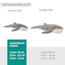 Vorschaubild Kuscheltier & Wärmekissen Wal klein 38 cm