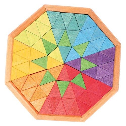 Mandala räumliches Denkspiel Gestaltung - 16 cm - 72 Teile