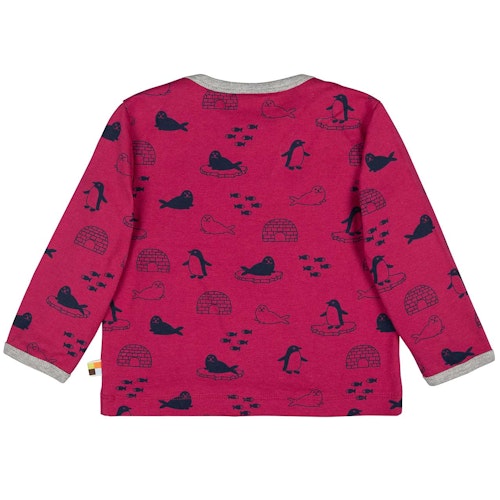 dickes Langarmshirt Pinguine + Robben