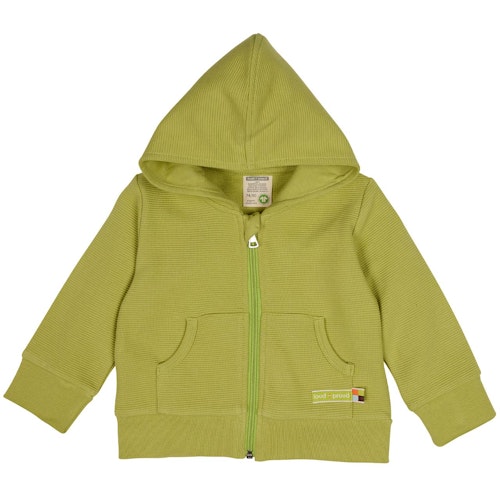 Kapuzen Sweatjacke strukturiert
