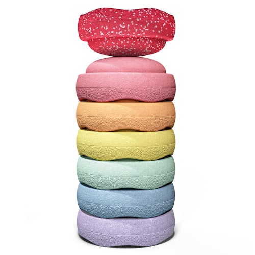 Stapelstein® Special Mini rainbow pastel 6+1 kleine Elemente