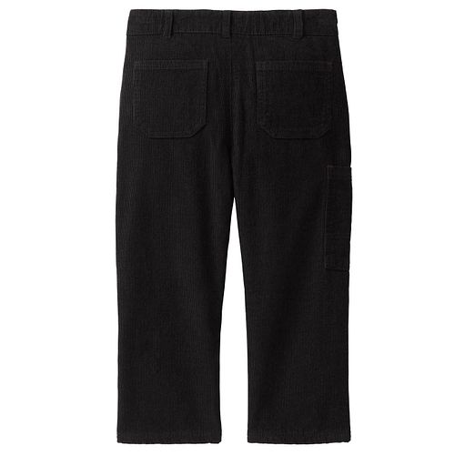 Gefütterte Cord Hose schwarz 110