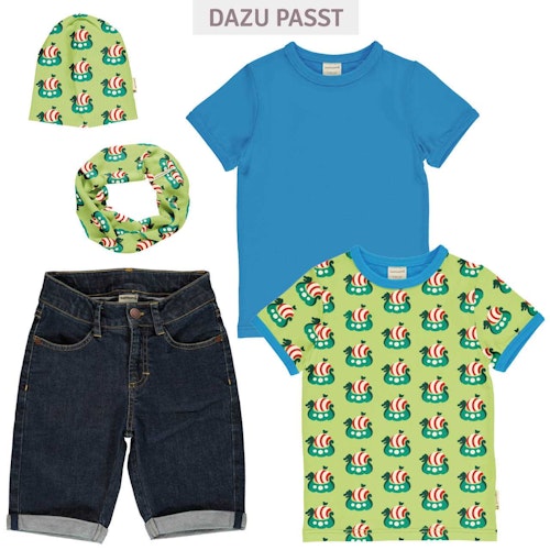 Knielange Jeansshorts dehnbar