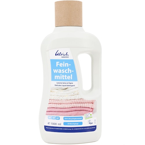 Feinwaschmittel 1l – ohne Enzyme, Bleiche