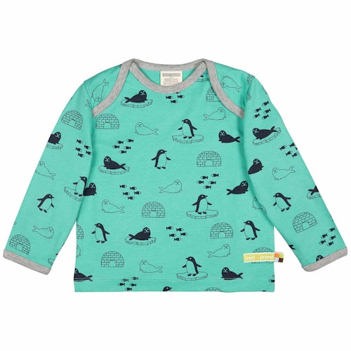 dickes Langarmshirt Pinguine + Robben
