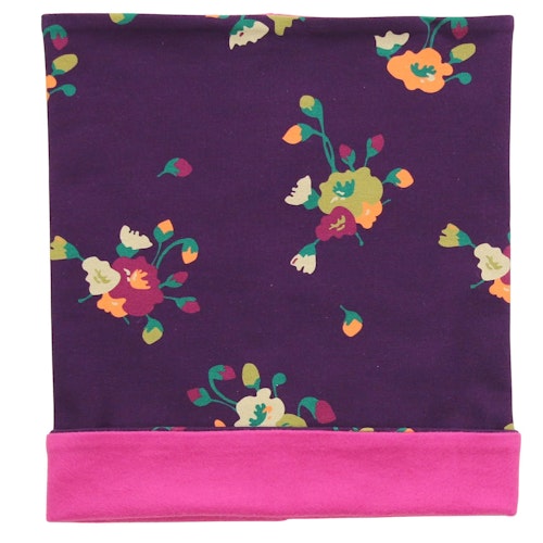 Blumen Schlauchschal zum Wenden