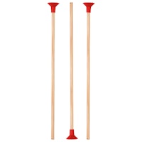 3er Set Sicherheitspfeile rot 34 cm für Minibogen