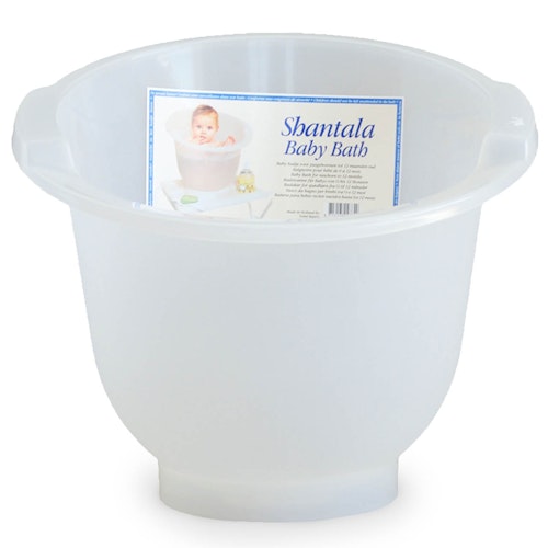 Baby-Badeeimer Shantala 0-12 Monate weiß