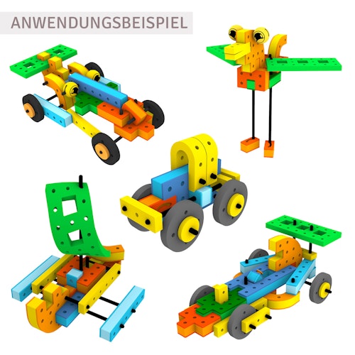 Kreatives Bauset aus Schaumstoff 54 Teile - Adventure