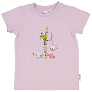 Shirt kurzarm Pettersson & Findus rosa