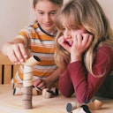 Vorschaubild Design Holz Stapelspiel 33 Stück - Jung und Alt