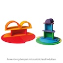 Vorschaubild Halbkreis Platten Regenbogen Set, 11-teilig