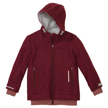Walk Outdoor Jacke gefüttert cassis