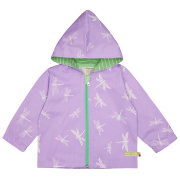 Ungefütterte Sommerjacke Abperleffekt Libelle flieder