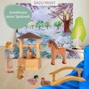 Vorschaubild Ostheimer Ziehbrunnen Holz 22 cm