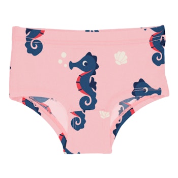 Hipster Briefs rosa Seepferdchen