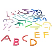 Bauspiel Alphabet ab 3 Jahre, 77 Teile