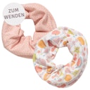 Vorschaubild Wende Schlauchschal Obstsalat 29x25cm