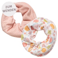 Wende Schlauchschal Obstsalat 29x25cm