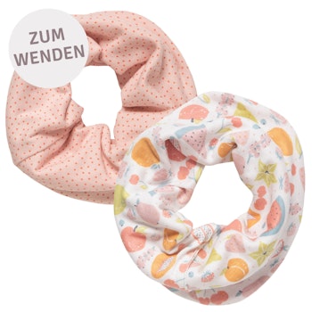 Wende Schlauchschal Obstsalat 29x25cm