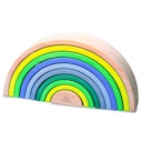 Vorschaubild Neongrün Regenbogen Grimms 10 teilig - 27,4 cm