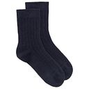 Vorschaubild Socken People Wear Organic gerippt Uni