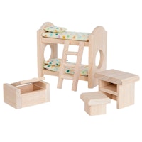 Kinderzimmer naturbelassen Puppenhaus Zubehör