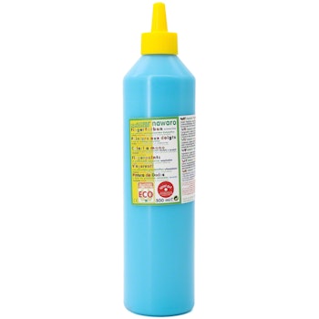 Fingerfarben 500 ml Schul- und Theaterfarbe türkis