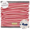 Vorschaubild Wende Schlauchschal Ringel rot