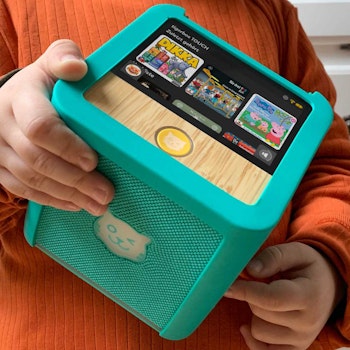 Tigerbox – grüne Hörbox für Kinder