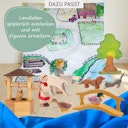 Vorschaubild Ostheimer Eiche groß mit Stütze - Holzbaum 28,2 cm