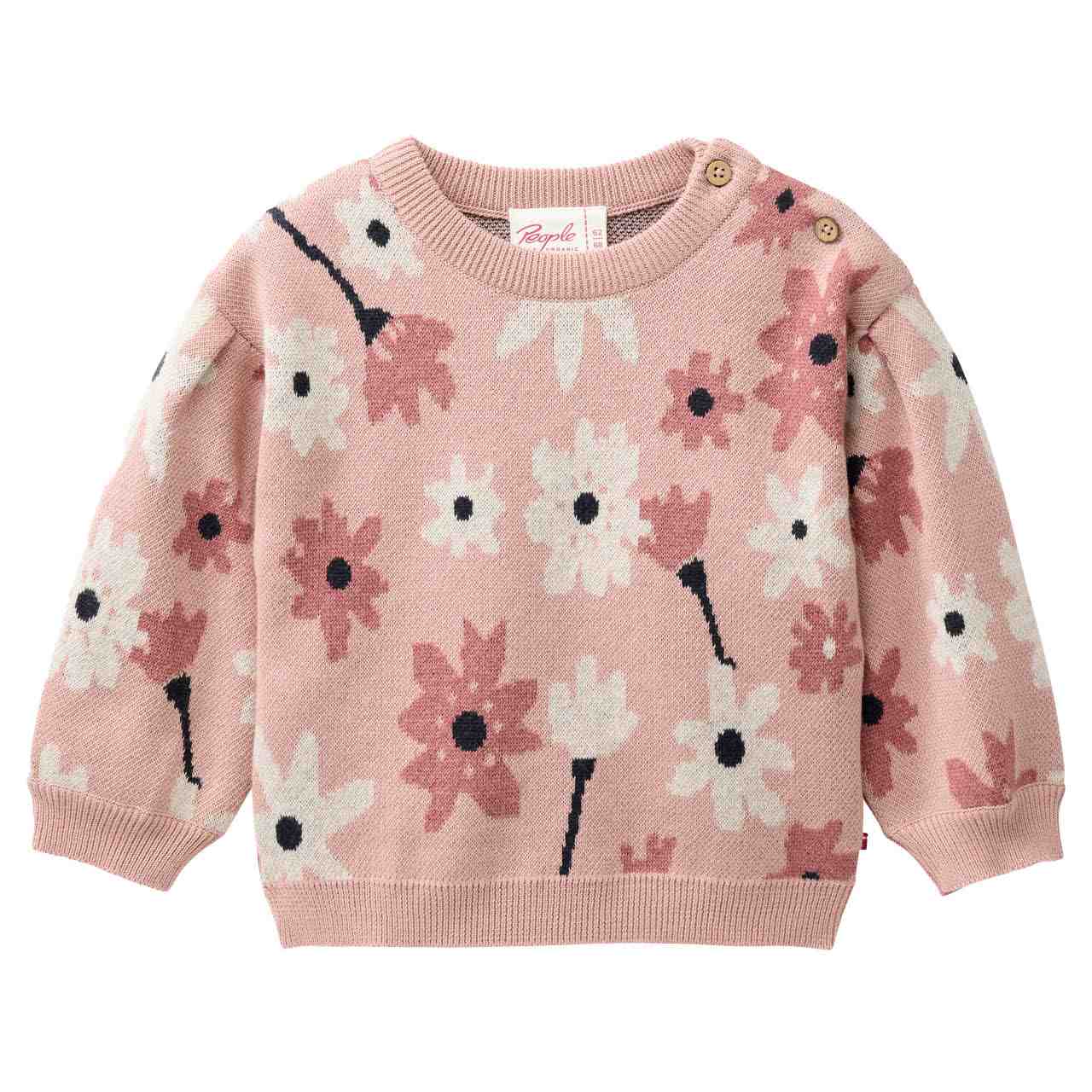 Gemusterter Strickpullover