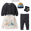 Vorschaubild Bequeme Strickhose Rippstrick