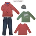 Vorschaubild Langarmshirt Bagger-Druck