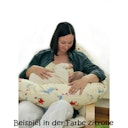 Vorschaubild Bio Stillkissen mit Maisvlies "raschelfrei" gestreift