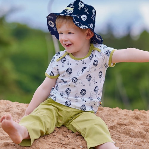 Kurzarm Shirt Fische